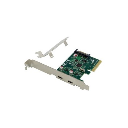 Tarjeta conceptronic emrick07g pci express 4x 2 puertos usb 3.2 gen2 (2xusb - c)