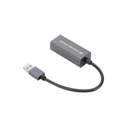 Adaptador usb 3.2 a rj45 conceptronic macho - hembra - compatible con nintendo switch