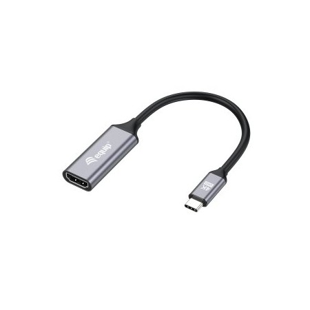 Cable usb tipo c a hdmi equip 2.0 4k macho - hembra 0.15m