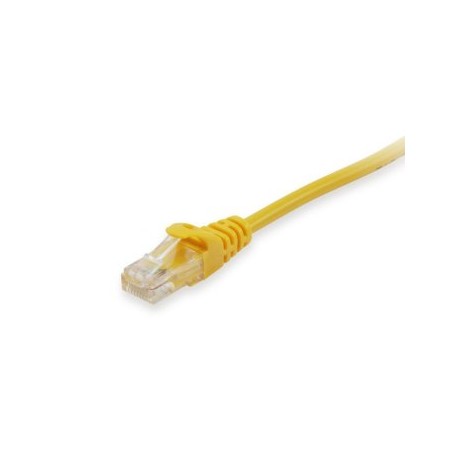 Cable de red equip latiguillo rj45 u - utp cat6a 20m amarillo