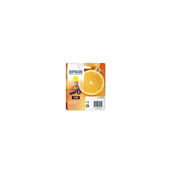 Cartucho tinta epson t334440 amarillo xp530*xp630 - xp635 - xp830 -  naranja