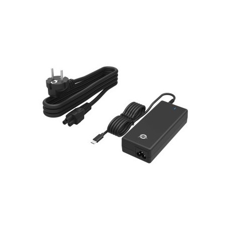 Cargador universal de portatil conceptronic 100w gan usb - c pd 3.0