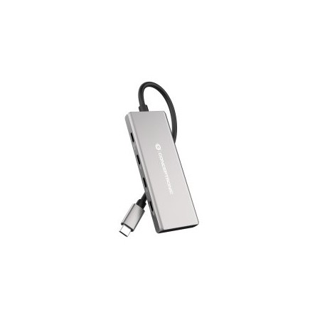 Hub usb tipo c conceptronic hubbies17g 7 puertos