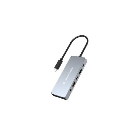 Docking station conceptronic usb tipo c 6 en 1