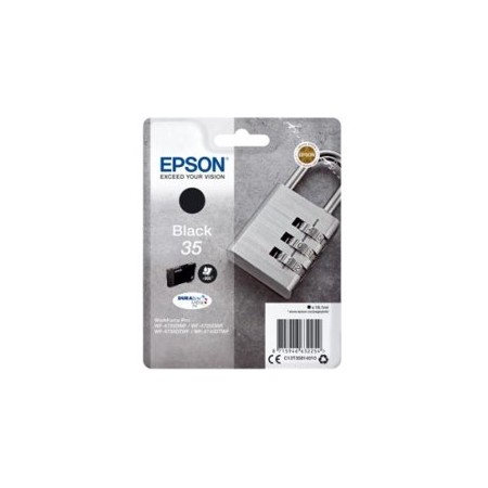 Cartucho tinta epson c13t35814010 negro durabrite ultra ink 35 -  900 paginas -  candado