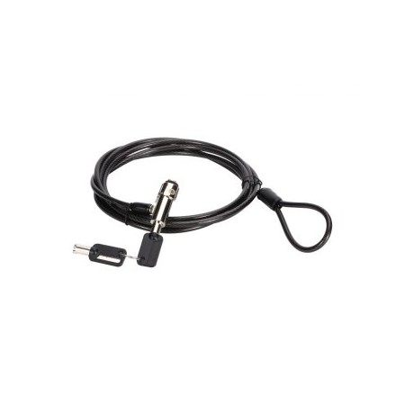 Cable seguridad conceptronic nano por llave para portatiles 1.8m
