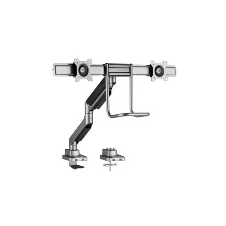 Soporte mesa equip vesa hasta 32 pulgadas 100x100 max 9kg doble pantalla
