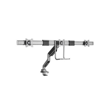 Soporte mesa equip vesa hasta 32 pulgadas 100x100 max 6kg triple pantalla