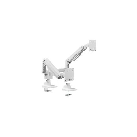 Soporte mesa equip vesa hasta 35 pulgadas 100x100 max 20kg doble pantalla blanco