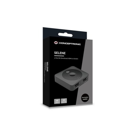 Switch hdmi conceptronic selene01b 2 puertos