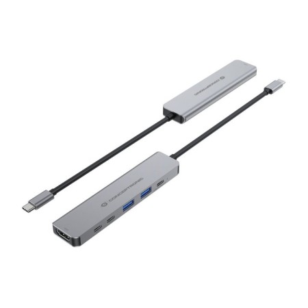 Docking usb - c conceptronic donn33g 1xhdmi 1xusb - c pd 100w 2xusb - a 3.0 2xusb - c