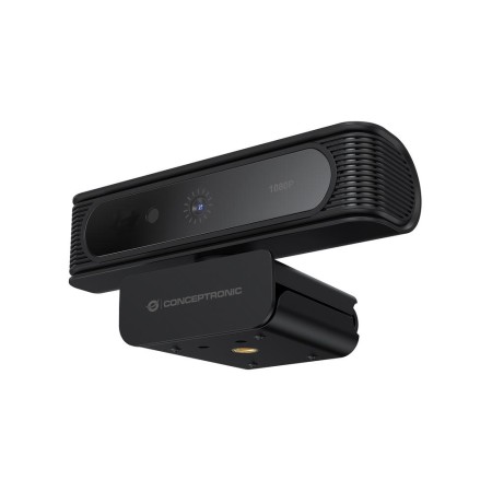 Webcam fhd conceptronic amdis 1080p usb reconocimiento facial windows hello 30fps angulo vision 80º