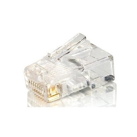 Kit 100 uds conectores rj45 equip categoria 5e
