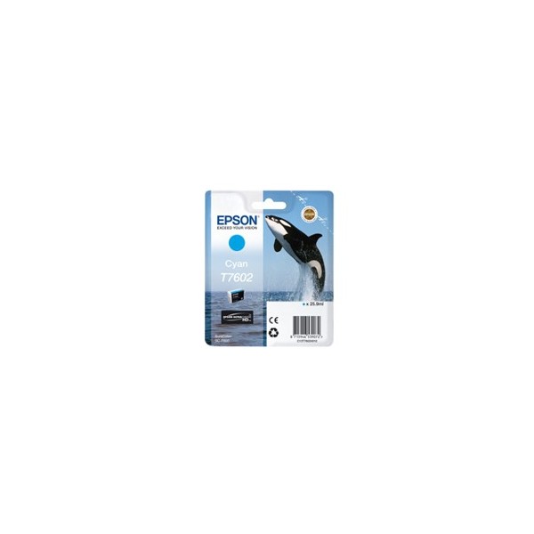 Cartucho tinta epson t760240 cian supercolor p600 - sc - p600 -  orca