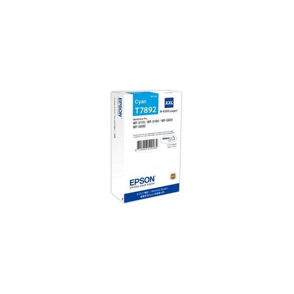 Cartucho tinta epson c13t789240 cian xxl 4000 paginas