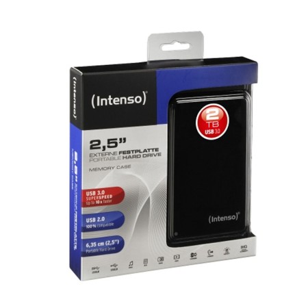 Intenso HDD Externo 6021580 2TB 2.5″ USB 3.0 Negro
