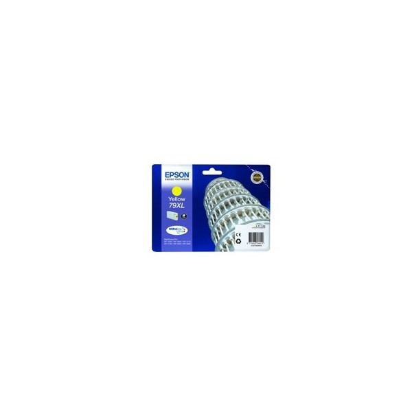 Cartucho tinta epson t790440 amarillo 79xl wf5000 (serie) -  torre de pisa