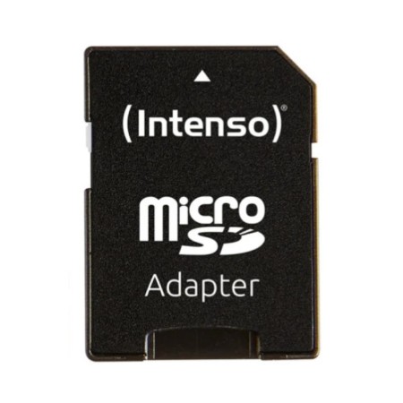 Tarjeta memoria micro sd intenso 32gb profesional v30 + adaptador sd