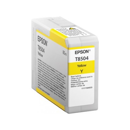 Cartucho tinta epson c13t850400 singlepack amarillo
