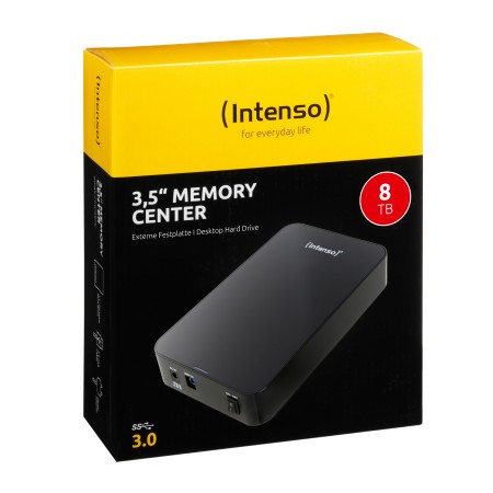 Intenso HDD Externo 6031516 8TB 3.5″ USB 3.0 Negro