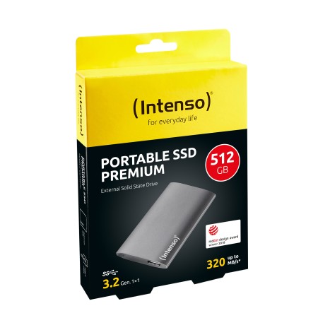 Intenso External SSD 500GB Premium Edition 1.8″