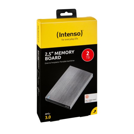 Intenso HDD Externo 6028680 2TB 2.5″ USB 3.0 Alumi