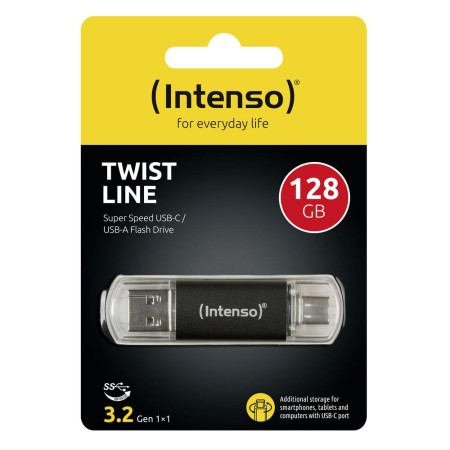 Intenso Twist Line Lápiz USB 3.2 A+C 128Gb