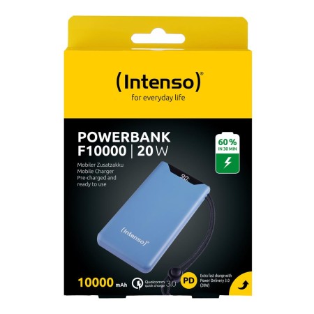 Intenso | PowerBank F10000 | 10000 mAh | Azul