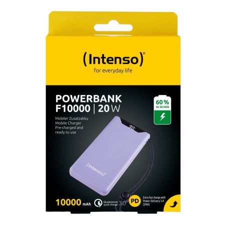 Intenso | PowerBank F10000 | 10000 mAh | Lila