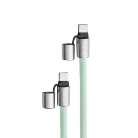 Cable usb tipo c intenso 1.65m - macho - macho - verde