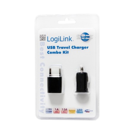 CARGADOR LOGILINK PA0076 PACK CASA+COCHE