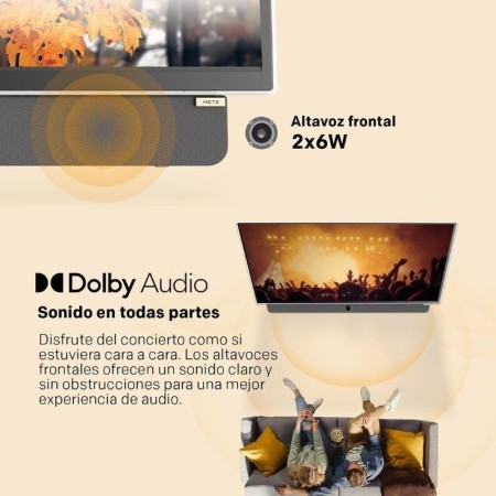Televisor Portable Metz 24MPE7000Z 24″/ Full HD/ Smart TV/ WiFi