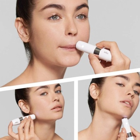 Depiladora Facial Braun Mini Depiladora Facial FS1000/ con Batería