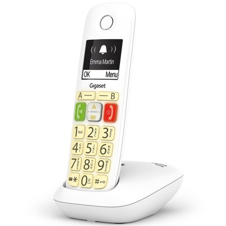 Teléfono Inalámbrico Gigaset E290/ Blanco