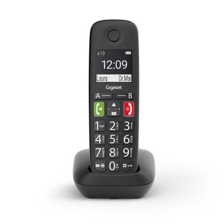 Teléfono Inalámbrico Gigaset E290/ Negro