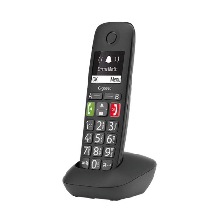 Teléfono Inalámbrico Gigaset E290/ Negro