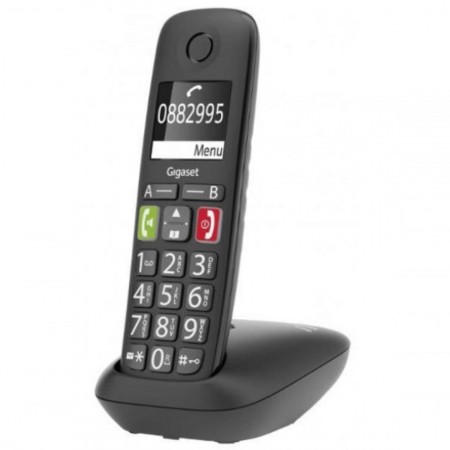 Teléfono Inalámbrico Gigaset E290/ Negro