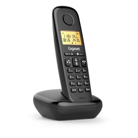 Teléfono Inalámbrico Gigaset Basic 100/ Negro