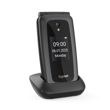 Teléfono Móvil Gigaset GL795 para Personas Mayores/ 4G/ Negro