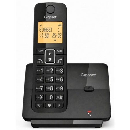 Teléfono Inalámbrico Gigaset Essential 300/ Negro
