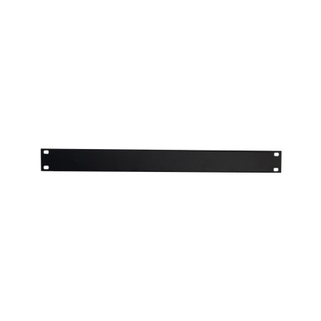 Panel solido wp 1u metalico negro