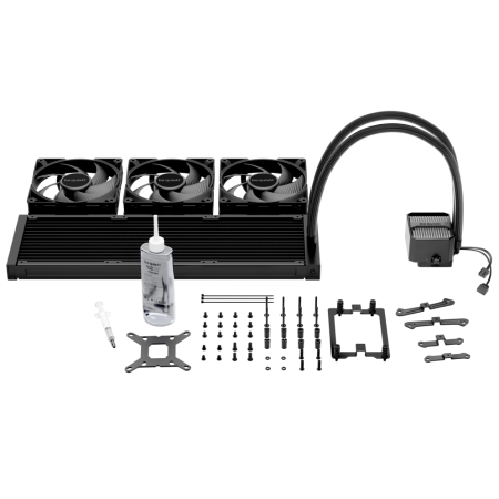 Kit refrigeracion liquida be quiet! silent loop 3 3x 140mm negro