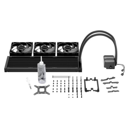 Kit refrigeracion liquida be quiet! silent loop 3 3x 140mm negro