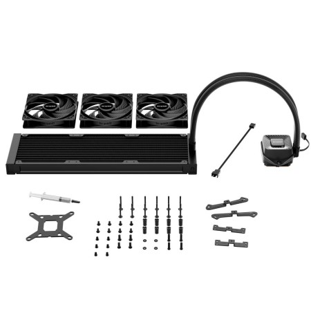 Kit refrigeracion liquida be quiet! pure loop 3 3x 120mm negro