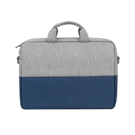 RIVACASE 7532 Grey/blue Prater Maletín 15,6″ gris-