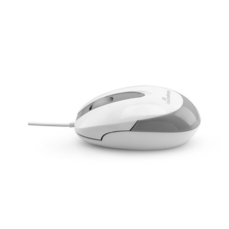 RATON OPTICO MEDIARANGE MROS214 WHITE-GREY