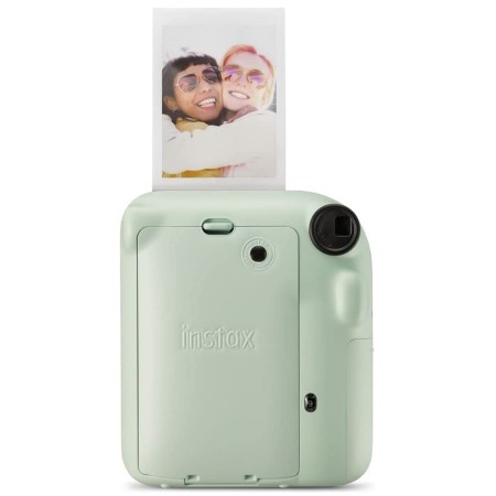Camara fujifilm mini instax 12 flash - autoexposicion - verde menta