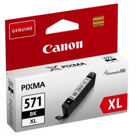 Cartucho de Tinta Original Canon CLI-571XL Alta Capacidad/ Negro