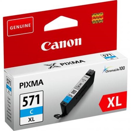 Canon Cartucho CLI-571CY XL Cian