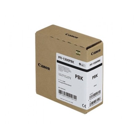 Cartucho canon pfi - 1300 foto negro pro2000 - pro4000 - pro4000s - pro6000 - pro6000s